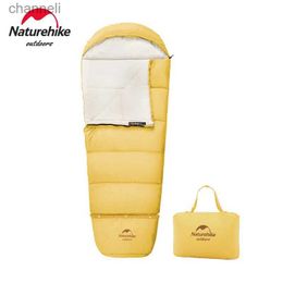 Sleeping Bags Naturehike Children's Outdoor Bag Camping Warm Envelope Kids Growing Summer Nap YQ231130