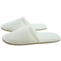 Disposable Slippers 5/10/20 Pair Disposable Slippers Spa el Guest Slippers Open Toe Towel Indoor Disposable Slippers 231129