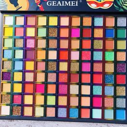 Eye Shadow Colours Eyeshadow Palette Brazilian Carnival Makeup Matte Glitter Pearlescent Shimmer Powder Neon Pigments 231129