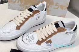 men designer casual shoes new release luxury shoes Italy women brand sneakers Iuxury sequin Classic white dirty man Casual Shoe super star