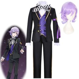 Twisted Wonderland Pomefiore Felmier Cosplay Costume Adult Wig Headwear Magic Sleep Kiss Epel School Uniform Suits