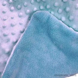 Blankets Swaddling 76*102CM Baby Blanket Warm Double Layer Swaddle Wrap Newborn Thermal Soft Bath Towel Baby Stroller Blanket Cover Sleepsack R231130