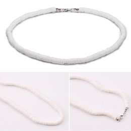 Choker Chokers 35/40/45cm Simple Rule Round White Shell Necklaces Korean Small Beaded Conch Necklace For Women Fashion Collar