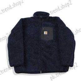 Carhart Coats Mens Carhart Jackets Fleece Jacket Thick Warm Down Classic Retro Couple Models Lamb Cashmere Coat Winter Outerwears Carharttlys 7 0QOF 77PL