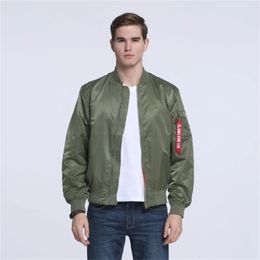 Men's Jackets Spring Autumn Baseball Jacket Men Coat Unisex Varsity Hiphop Streetwear Pilot Bomber Jacket Military Tactical MA-1 Flight Jacket 231129