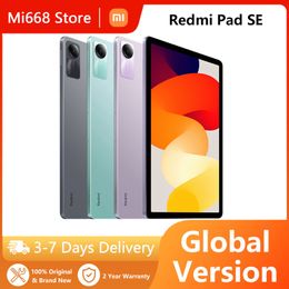 top popular Tablet PC Xiaomi Redmi Pad SE tablet 11 Inches 128GB/256GB FHD 90Hz Display Snapdragon 680 Mobile Platform 8000mAh Battery Global Version 2024