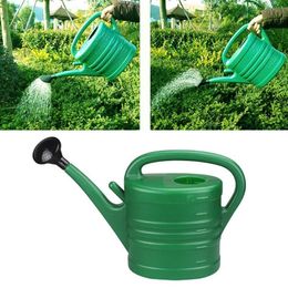 Watering Equipments 5L PP Handle Can Long Mouth Lightweight Easy Clean With Removable Spout Large Capacity Gardening Tools Plant S245O