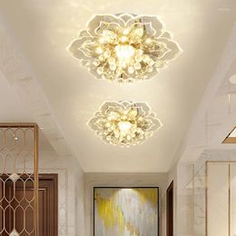 Ceiling Lights Small Crystal Corridor Light Modern Simple Living Room