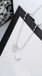 ality Letter Plating Necklace Top Quality Silver Plated Necklace for Woman Necklace Gift Fashion Jewellery Supply2733791