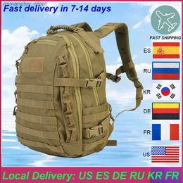 Outdoor Bags Large Capacity Tactical Backpack Man Military Army Mol Rucksack Outdoor Camping Trekking Hiking Hunting Climbing Bag Mochila Q231130