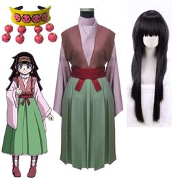 HUNTERHUNTER Alluka Zoldyck Cosplay Costume Aruka Zorudikku Wig Accessories Handmade Headdwear Bead Props