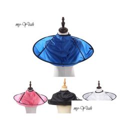 Hair Salon Diy Colors Cloak Cutting Hair Er Barber Gown Products Umbrella Apron Household Wrap Cape Shave Coloring 4 Sqcxg Drop Delive Dhdeg