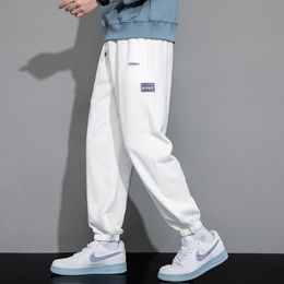 Drawstring Straight Gym Mens Sweatpants Pants Cargo Pants Mens Joggers Running Sports Casual Relaxed Hip-Hop Stretch Pants Womens Pants Loose Street Men Trousers