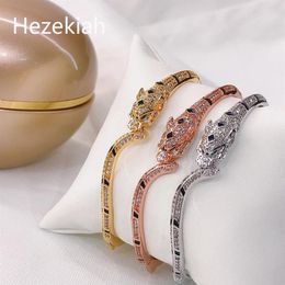 Hezekiah Fashion trend Leopard Bracelet Domineering personality Elastic Bracelet Lady Bracelet Dance party money213g