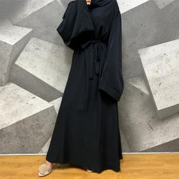 Ethnic Clothing Muslim Women's Chaomeng Ramadan Chiffon Abaya Turkey Kaftan Kimono Modest Robe Femme Caftan Marocain Islam