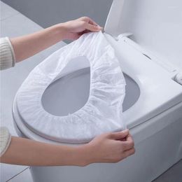 Toilet Seat Covers Travel Disposable Biodegradable Paper Pad Safety Camping Closestool Mat