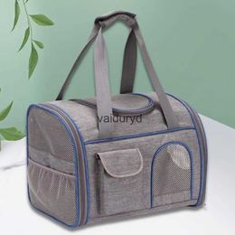 Cat Carriers Crates Houses Pet Bag Backpack Outdoor for Folding Zipper Closure Anti-Scratch Carriervaiduryd