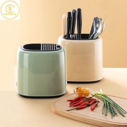 Organisation Plastic Multifunction Storage Racks Chopsticks Spoon Kitchen Knife Storage Containers Kitchen Tools Cabinet Storage Organiser