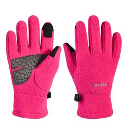 Ski Gloves Winter Children s Sports Bike Protective Outdoor Riding Boys and Girls Full Finger Non slip 231129