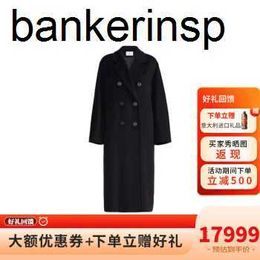 Designer Coat Maxmaras Pure Wool Winter (buyer's agent) wool cashmere double-sided style button up as 36GNKA