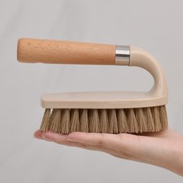 Clothing Storage & Wardrobe Wooden Cleaning Brush Multifunctional Log Color Shoe Washing Laundry Bathroom Floor Decontamination BrushClothin