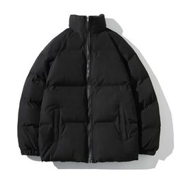 Mens Down Parkas Winter Jacket Men Thicken Warm Coat Stand Collar Solid Color Casual Parka Women Fashion Streetwear 5XL 231129