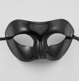 Men039s Masquerade Mask Fancy Dress Venetian Masks Masquerade Masks Upper Half Face Mask with Optional Colors Black White Go6229249