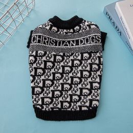 Pet Sweater Autumn/Winter Thickened Fashion Dog Clothing New Stock Cat and Dog Clothing Fadou Schnauzer Best quality