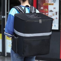35L Large Thermal Food Bag Cooler Bag Refrigerator Box Fresh Keeping Food Delivery Backpack Insulated Cool Bag 220607271Y