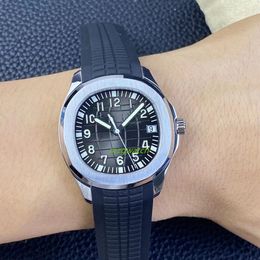 ZF 5167 watch Automatic machine 324 movement Black dial Diameter 40MM Steel watch case Natural rubber belt Sapphire crystal glass Waterproof luminous