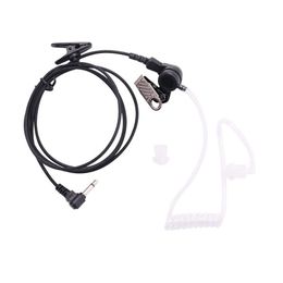 Listen Ckepdyeh Only Straight Transparent Flexible Acoustic Tube Earpiece 3.5mm Earphone Headset Mono Jack for Walkie-talkie