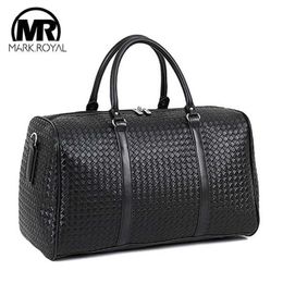 Leather Capacity PU MARKROYAL Large Travel Bag Multifunctional Waterproof Shoulder For Men Tote Luggage Duffle Bags Drop 2022112303