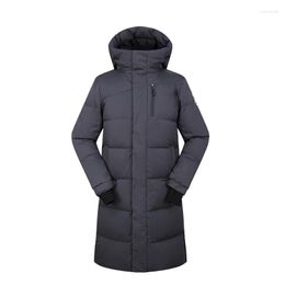 Men's Down 2023 Men Jacket Winter Parkas Hoodies Coat Thick Long Jackets Male Warm Casual Outcoat