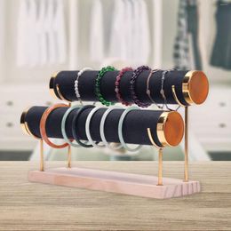 Jewellery Pouches Layers Bracelet Display Stand Props Organiser Rack For Shop Pography Live Broadcasting