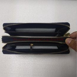 Fashion Women Long Wallet Purse High quality Ladies Clutch bags Men Double Zipper wallet Card Holder325m