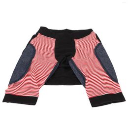 Dog Apparel Short T Shirt Wearable Thickened Elbow Striped Fashionable Breathable Soft Knee Protection With Sleeves For Home