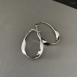 Hoop Earrings 925 Silver Needle Circle Earring For Women Girls Lovely Party Wedding Gifts Jewellery Eh006