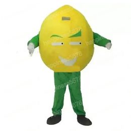 Performance lemon Mascot Costumes Cartoon Character Outfit Suit Carnival Adults Size Halloween Christmas Party Carnival Dress suits