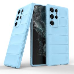 Phone Cases For OPPO Reno 11 A18 A58 A38 A78 K11 FIND X6 Realme 11 10 Pro 4G 5G Skin Feeling Convex Concave Shockproof Case
