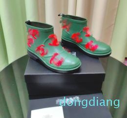 Shoes Candy Color Rubber rainboot Walking thick bottoms garden Casual Booties