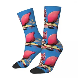 Men's Socks Hip Hop Vintage Izuna Hatsuse Crazy Compression Unisex NO GAME LIFE Street Style Seamless Printed Crew Sock