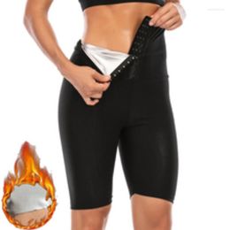 Women's Shapers Sauna Shapewear High Waist Buttocks Fitness Pants Women Weight Loss Warm Jumpsuit Abdominal Shaping