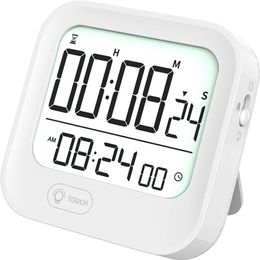 Pomodoro Interval Timer Countdown Clock Tomato Stopwatch White Backlight282b