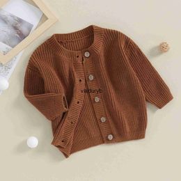 Cardigan Autumn Winter New Baby Girls Boys Knit Sweater Toddler Crochet Long Sleeve Solid Button Up Newborn Clothes Knitwearvaiduryb