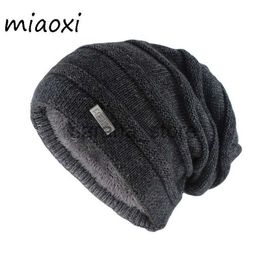 Beanie/Skull Caps New Arrival Adult Unisex Striped Winter Warm Hat Caps For Women Knitted Casual Hats Brand Fashion Bonnet Gorros J231130