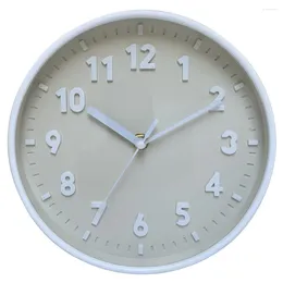 Wall Clocks Clock Creative Colour 8-inch Children Room Living Round Silent Bedroom Simple Pointer