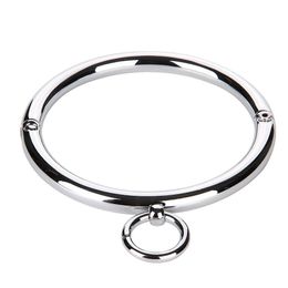 Other Health Beauty Items Other Health Beauty Items Female Y Necklace Rolled Stainless Steel Slave Collars/Slave Neck Ring Adt Produ Dhqiq