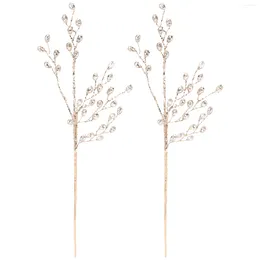 Candle Holders 2 Pcs Artificial Twigs Christmas Decorations Fake Acrylic Berry Stems Picks Xmas Plants Branches Beads