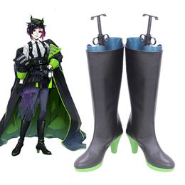 Twisted Wonderland Lilia Vanrouge Cosplay Boots Diasomnia Sleeping Beauty S Shoes Anime Game Coser Long Boot