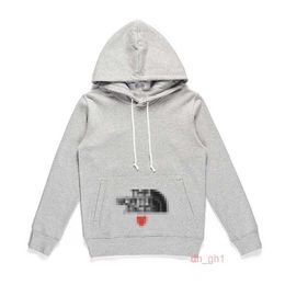 Plam Men's Hoodie Designer Hoodie 21s Women's Hoodie Play Jumper Letters Embroidery Red Heart Pattern 65JR